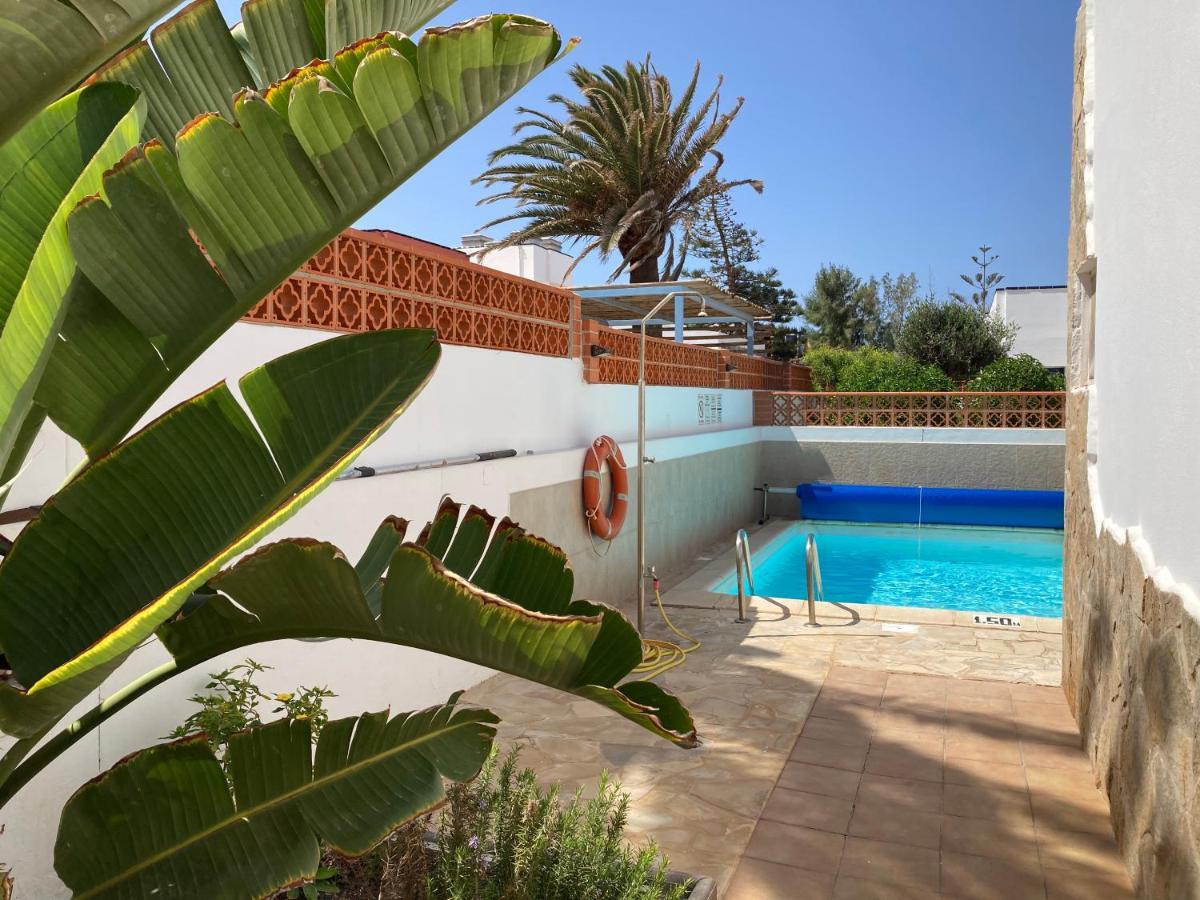 Beach House With The Heated Pool Next To Rocky Point Corralejo Exterior foto
